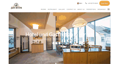 Desktop Screenshot of hotel-zum-hirsch.de